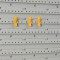 Ensemble de crochets, 16 pieces, jaune, 455012