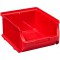 456241 Bac a bec, Taille 2B, 160 x 137 x 82mm, Rouge
