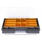 casier europlus Insert 45/2, Taille: 2, Jaune Noir