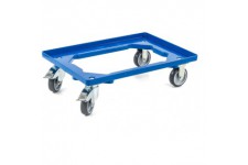 Lot de 2 : Transportroller ProfiPlus EuroRoll OB 600, blau