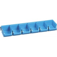 457062 Bac a  Bec Set 613x165x75mm, Bleu/Argent