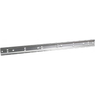 457082 Profiplus Endless 59 Rail mural pour bacs en metal, Taille 1-3, Argent