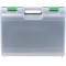 Machine Valise, 1 piece, noir/transparent, 458685