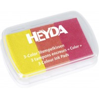 204888462 Pad-Tri-Colour pour timbres jaune orange rouge