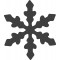 203687434 Perforatrice Motif flocon de neige Env. 1,7 cm