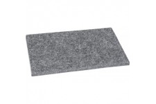 204881599 Tapis en Feutre Gris 125 x 180 mm