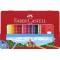 Faber-Castell Crayons de Couleurs Castle, etui metal de 48 Noir