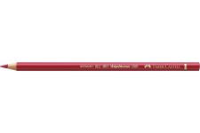 Faber-Castell 10101782 Crayons de Couleur Polychromes 3,8 mm ecarlate Intense