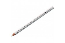 FABER-CASTELL Crayons de Couleur JUMBO GRIP Mine 3,8mm Blanc