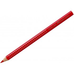 Faber-Castell 621761 Jumbo Grip Crayon de Couleur 3,8 mm Rouge
