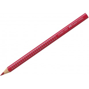 Faber-Castell 621819 Jumbo Grip Crayon de Couleur 3,8 mm Carmin/Permanent