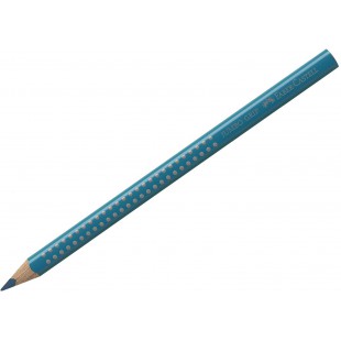 Faber-Castell 621822 Jumbo Grip Crayon de Couleur 3,8 mm Turquoise/Cobalt