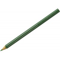 Faber-Castell 621767 Jumbo Grip Crayon de Couleur 3,8 mm Vert/Permanent