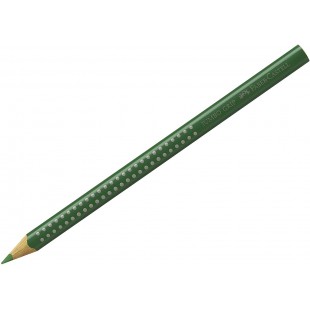 Faber-Castell 621767 Jumbo Grip Crayon de Couleur 3,8 mm Vert/Permanent