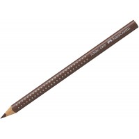 Faber-Castell 621824 Jumbo Grip Crayon de Couleur 3,8 mm Brun/Van Dick