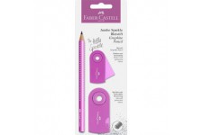 Faber-Castell 111677 - Set de crayons Jumbo Sparkle Rose nacre