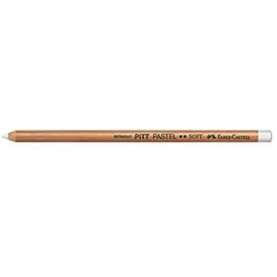FABER-CASTELL Crayons de couleur PITT PASTELL Blanc moyen