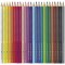 Faber-Castell 112423 Colour GRIP Crayon de couleur Colour, boite metal de 24