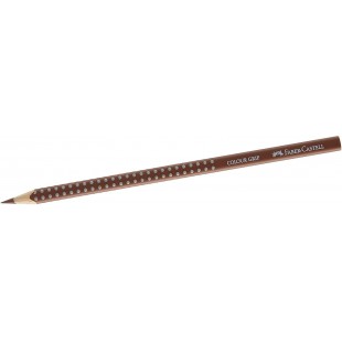 FABER-CASTELL Colour GRIP Stylo de fontaine triangulaire brule