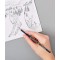 Crayon graphite unique de l'artiste Faber-Castell Goldfaber 4B