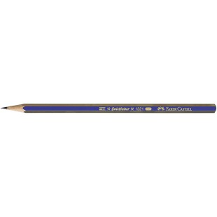 Crayon graphite unique de l'artiste Faber-Castell Goldfaber 6B