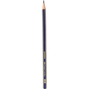 Crayon graphite unique de l'artiste Faber-Castell Goldfaber 2H