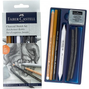 Faber-Castell Creative Studio Kit de croquis Anthracite