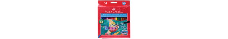 Sets De Crayons De Couleur, Aquarellable