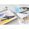 Aqua Crayons d'aquarelle Boite metal de 24 pieces dans une boite metallique