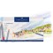 Goldfaber Aqua Crayons d'aquarelle - Set de 36 pieces dans une boite metallique