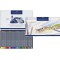 Goldfaber Aqua Crayons d'aquarelle - Set de 36 pieces dans une boite metallique