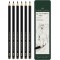 Faber-Castell Crayon graphite Pitt graphite mat Boite de 6