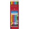 Faber-Castell 116613 Crayons Colour GRIP gommables etui de 10