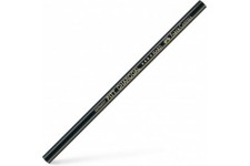 Faber-Castell PITT Fusain de qualite superieure pour artiste, graisse et huile, noir dur