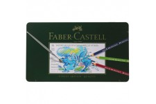Faber-Castell 117536 Crayons de couleur aquarellables Albrecht Durer, boite metal de 36