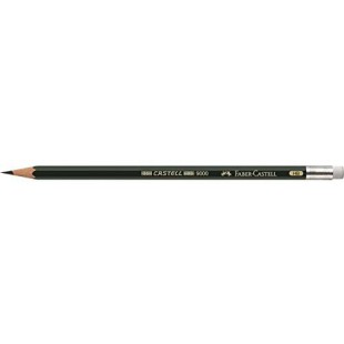 Faber-Castell 119200 9000 crayon graphite avec gomme