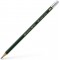 Faber-Castell 510499 Crayon Graphite 9000 Bout Gomme B