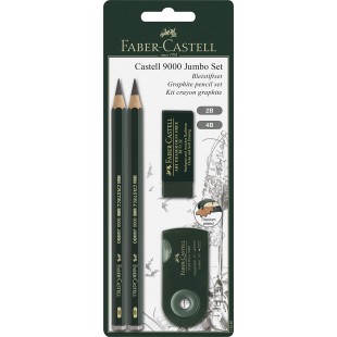 Faber-Castell 119398 Set CASTELL 9000 Jumbo