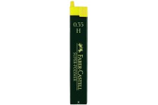 Faber-Castell 120311 grafite Mine Mine super-polymer H 0.35, 12 Pezzi