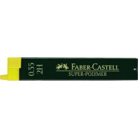 FABER-CASTELL Boite 12 mines Super Polymere 9063 S 0,35 mm 2H