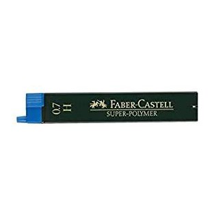 FABER-CASTELL Etuis de 12 Mines Super Polymere 9067 S-H 0,7 H