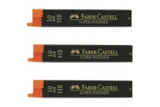 Faber-Castell Lot de 12 mines de mines en polymere HB 1,0 mm