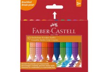 Faber-Castell 122540 Craies effacables Jumbo GRIP x 12