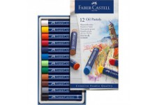 Faber-Castell Creative Studio Pastel pastel 12 couleurs assorties dans un etui en carton