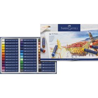 Faber-Castell Studio Quality 127036 Lot de 36 Pastels a  l'huile de qualite dans Un etui de 36 Crayons de Couleur onctueuse, san