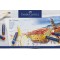 Faber-Castell Studio Quality 127036 Lot de 36 Pastels a  l'huile de qualite dans Un etui de 36 Crayons de Couleur onctueuse, san