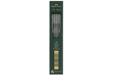 Faber-Castell 127111 Mines TK 9071 H 2mm, lot de 10