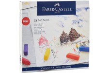 Faber-Castell 128248 Demi pastel carre tendre boite de 48