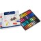Faber-Castell 128248 Demi pastel carre tendre boite de 48