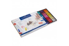 Faber-Castell 128272 Demi pastel carre tendre boite de 72